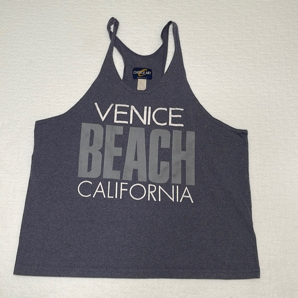 Choice Art Venice Beach California Casual Dress Women Size Large
